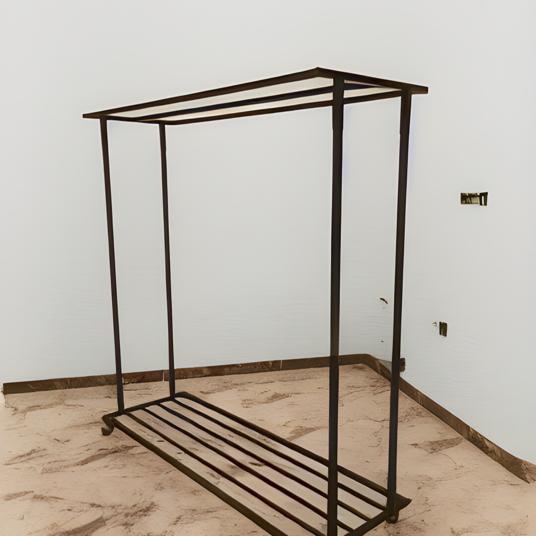 Long iron stand for hanging clothes - Saffaar.com