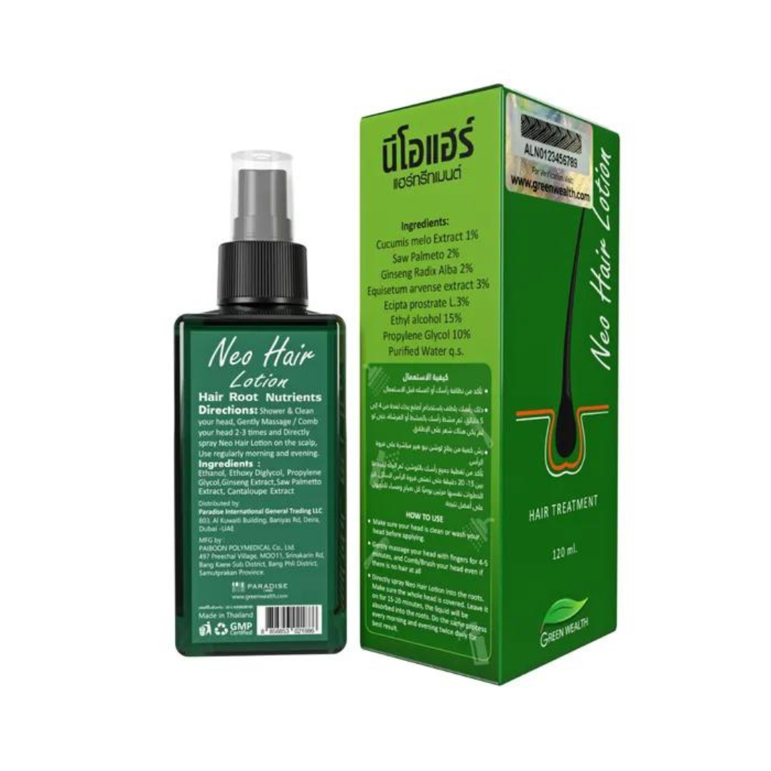 Neo Hair Lotion 120ml Made in Thailand - Saffaar.com