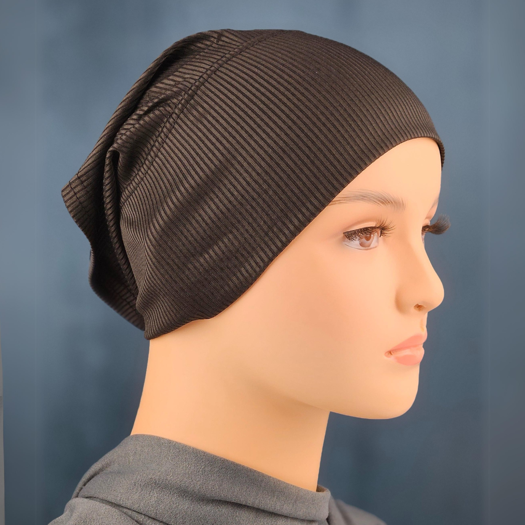Square Inner Cap Alpha Stripes Cotton - Saffaar.com