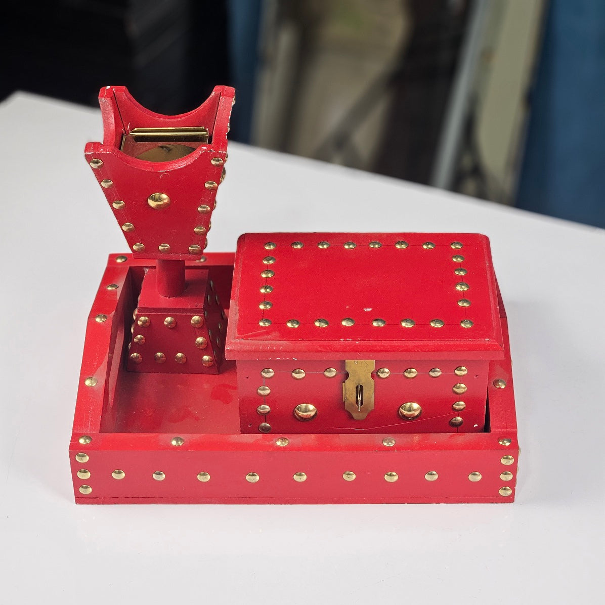 Traditional Wooden Incense Burner Set of 3 Pieces - Saffaar.com