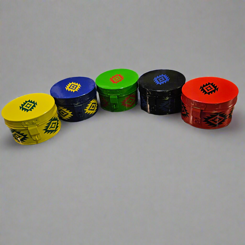 صندوق دائري للهدايا والحلويات والتخزين