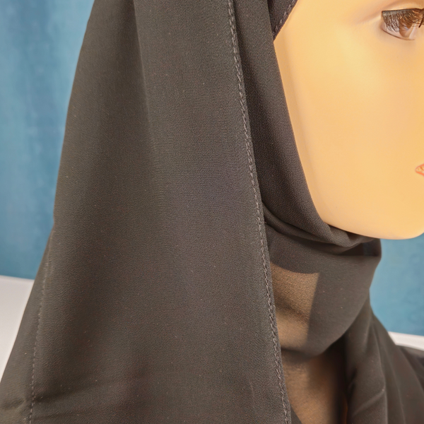 Chiffon Hijab with Turkey Padding