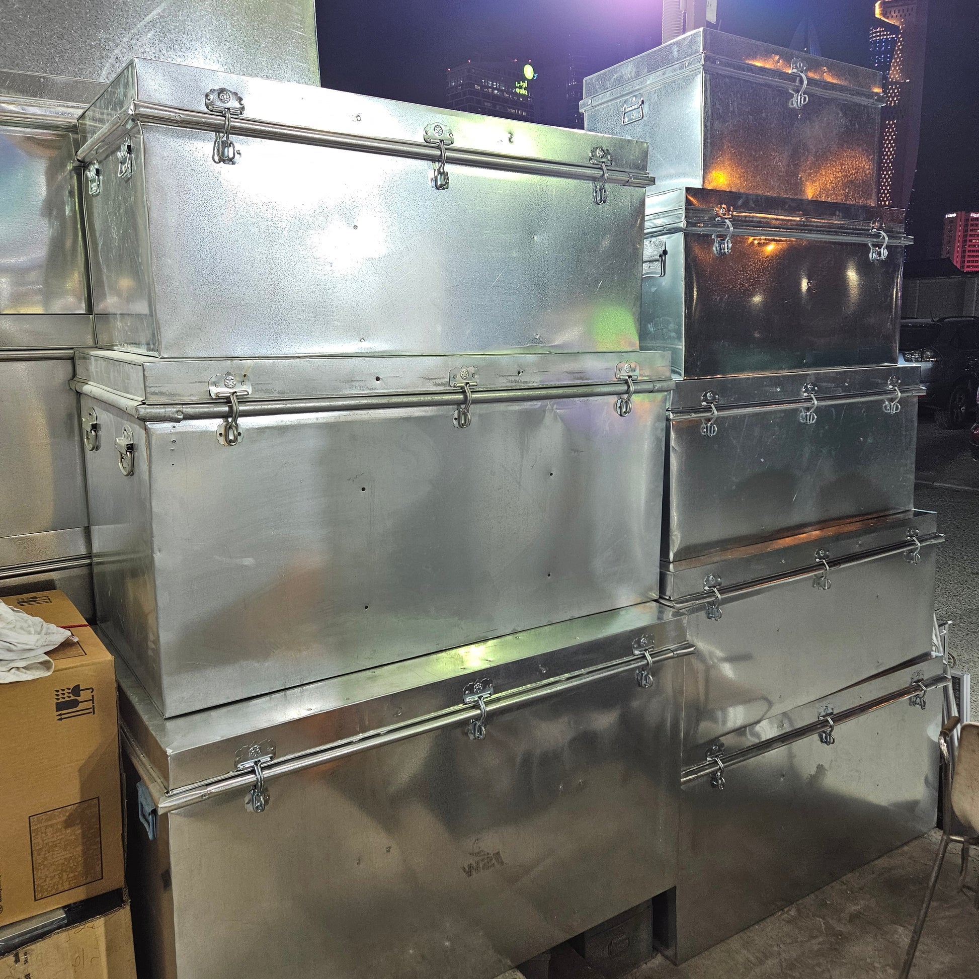 Metal Trunk Storage Box - Saffaar.com