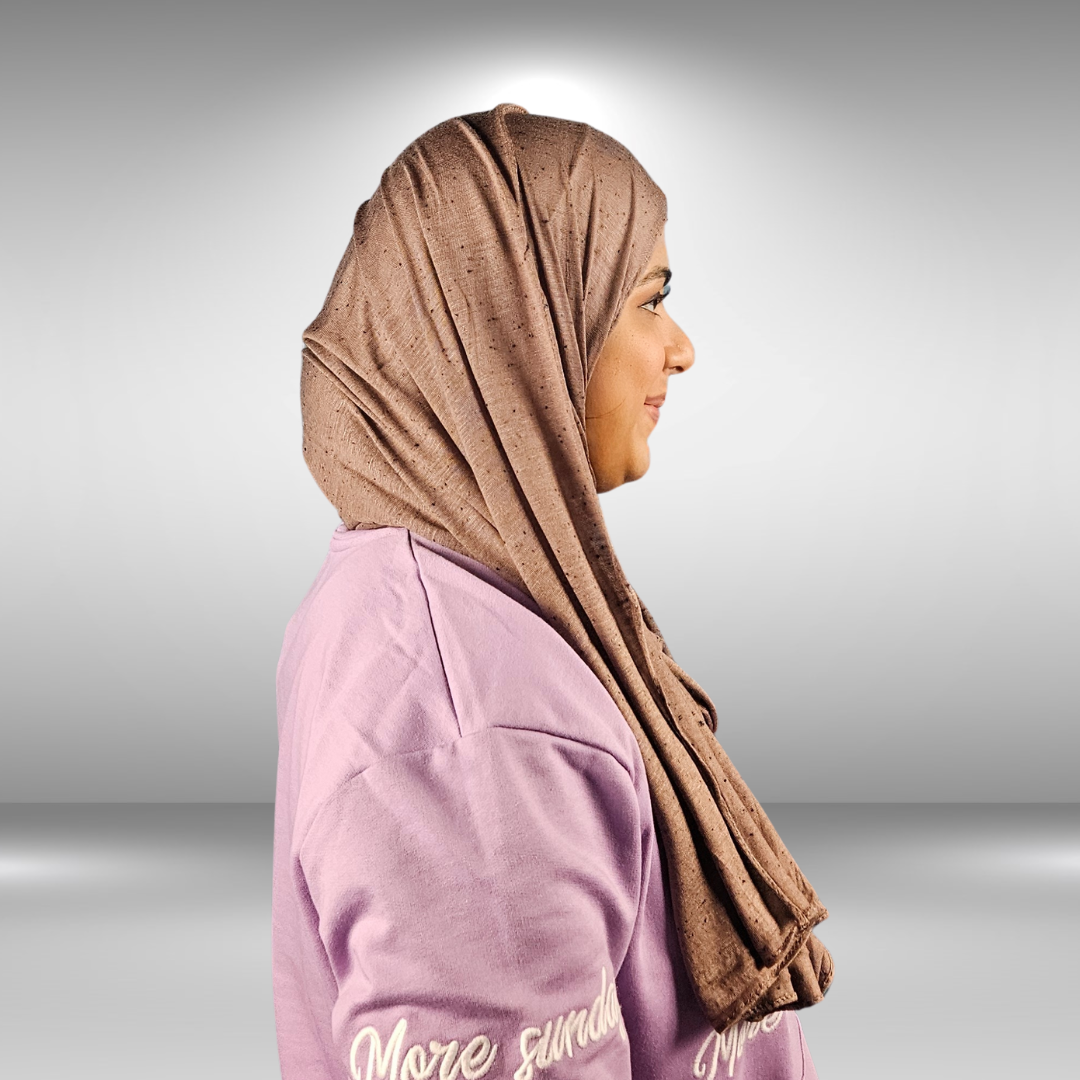 Oreo Cotton Jersey Hijab - Saffaar.com