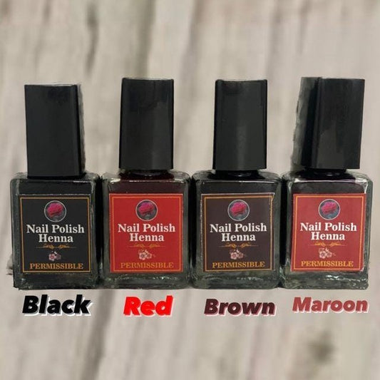 Organic Wudhu Friendly Halal Henna Nail Paint - Saffaar.com