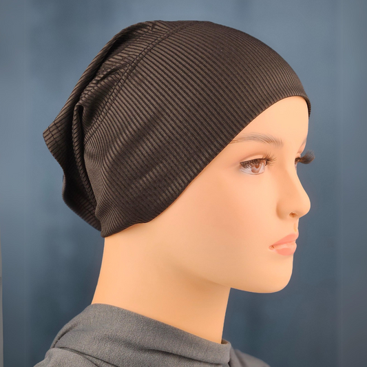Square Inner Cap Alpha Stripes Cotton - Saffaar.com