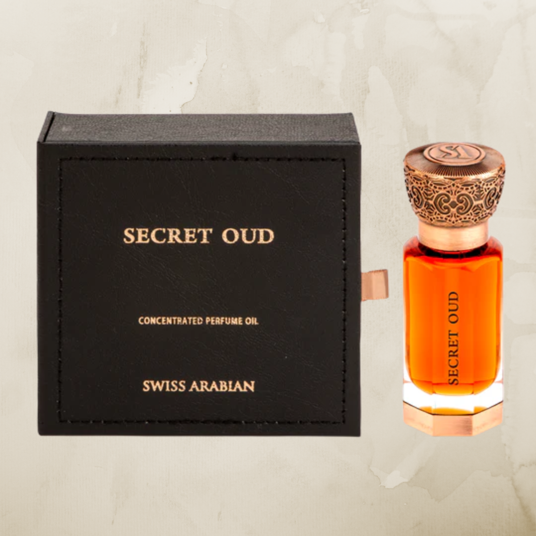 Swiss Arabian Secret Oud Premium Fragrance 12ml - Saffaar.com