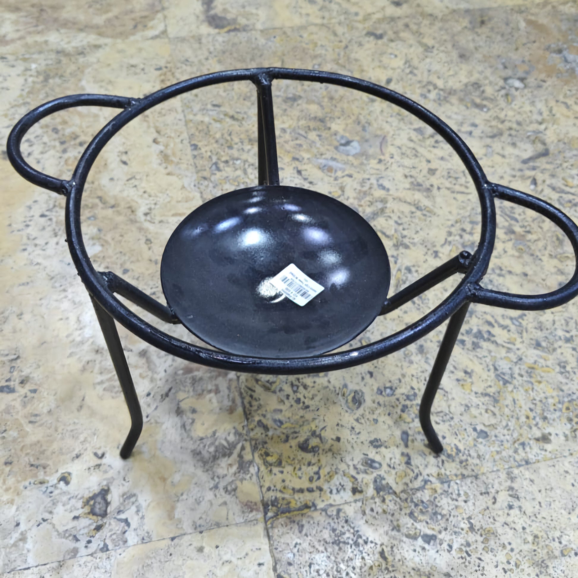 Tawa with base for candle used for serving - Saffaar.com