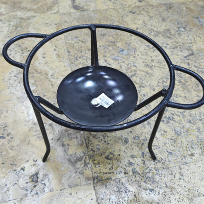 Tawa with base for candle used for serving - Saffaar.com