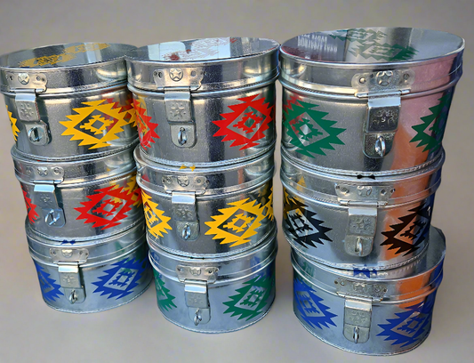 Round Box for Gifts, Sweets, Storage