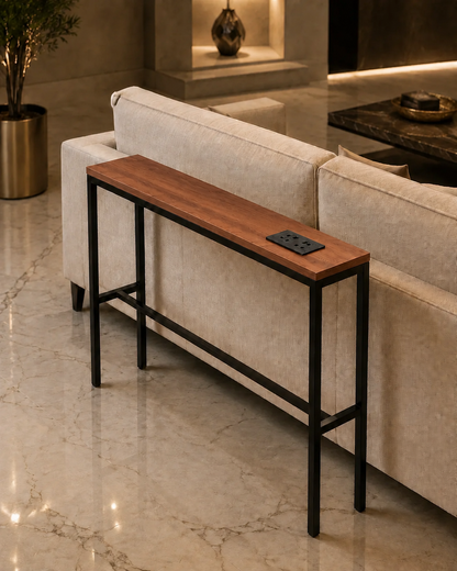 Custom-Made Sofa Back Table