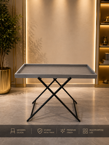 Wooden Tray Multipurpose with Stand (120*40 CM)