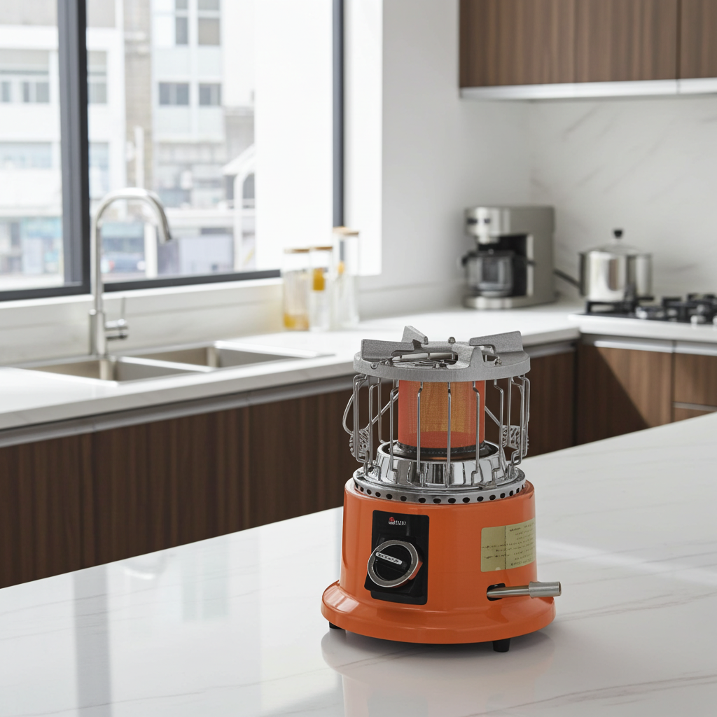 Babji Gas Heater & Cooker Heating and Cooking 2 in 1