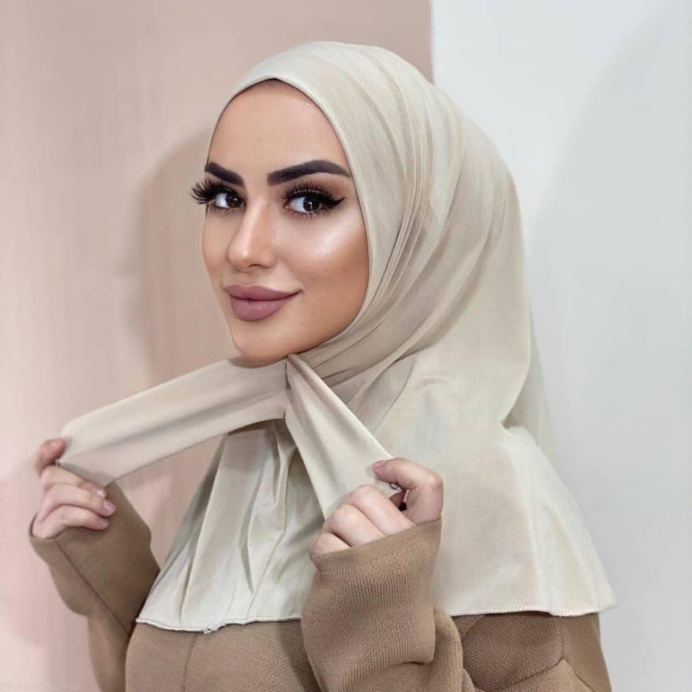 Tabbaki Double Stretch Cotton Instant Hijab